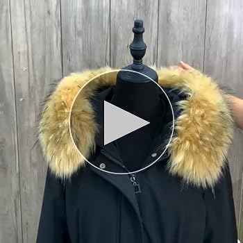 CFlokx Faux Fur Collar Scarf for Women Men Black Fur Scarves CFlokx Faux Fur Collar Scarf for Women Men Black Fur Scarves